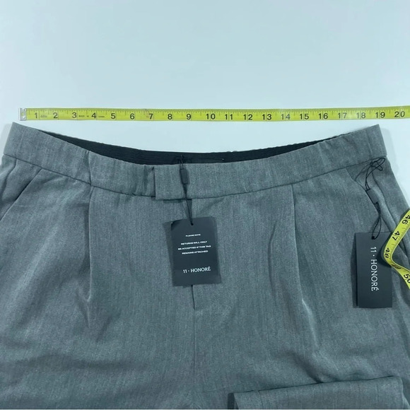 New 11 Honore Destiny Tapered Trouser Grey Melange - Picture 5 of 9